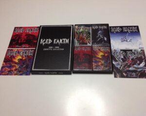 ICED EARTH – 1990-1996 Cassette Collection 4 TAPE BOX