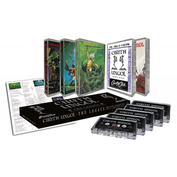CIRITH UNGOL - The Legacy 5 TAPE BOX