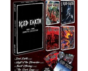 ICED EARTH – 1990-1996 Cassette Collection 4 TAPE BOX