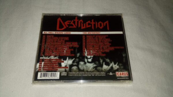 destruction - all hell breaks loose + the antichrist(duplo) - Imagem 2