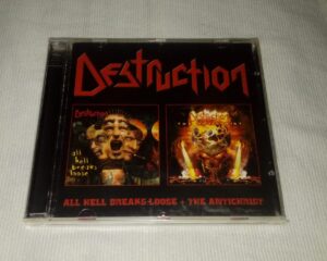 destruction – all hell breaks loose + the antichrist(duplo)