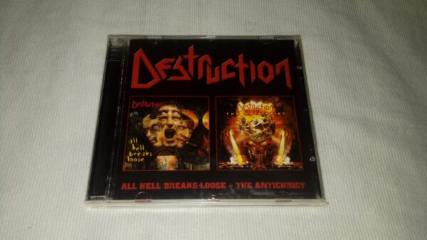 destruction - all hell breaks loose + the antichrist(duplo)