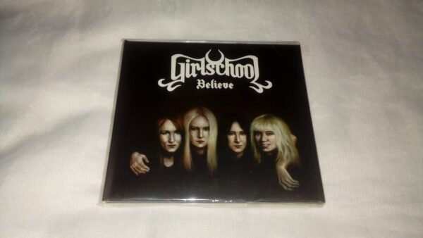 girlschool - believe - paper sleeve (duplo)