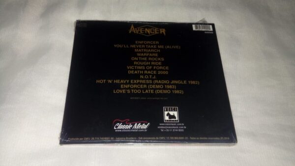 avenger - blood sports - digipack - Imagem 2