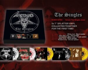 VENOM – The Singles 7″ BOX SET