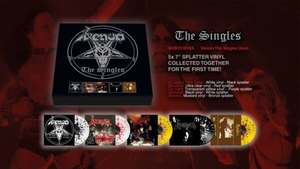VENOM - The Singles 7" BOX SET