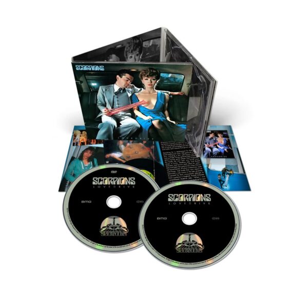 SCORPIONS - Lovedrive CD+DVD DIGI 50TH ANNIVERSARY