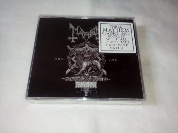 MAYHEM - A Season in Blasphemy 3CD BOX - Imagem 2