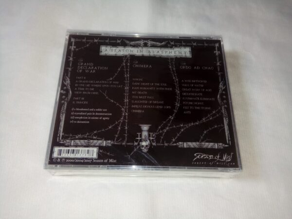 MAYHEM - A Season in Blasphemy 3CD BOX - Imagem 3