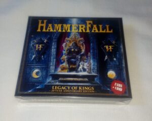 hammerfall – lagacy of the kings – triplo – box
