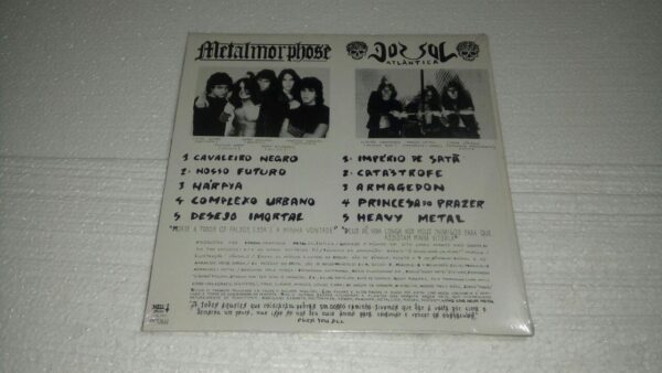 DORSAL ATLANTICA / METALMORPHOSE - Ultimatum - SPLIT - Vermelho - Imagem 2