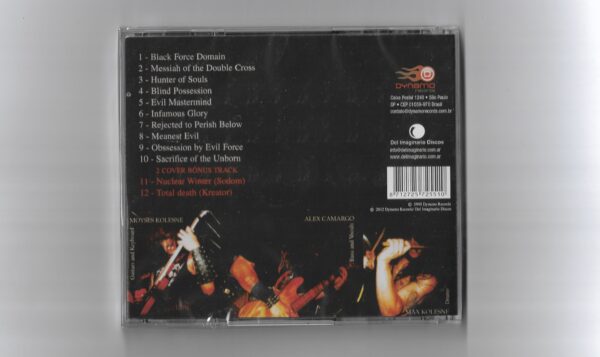 KRISIUN - Black Force Domain - Argentino - Imagem 2