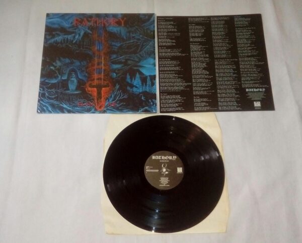 Bathory - Blood On Ice - Lp Preto 2003 Raro**