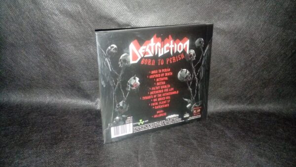 DESTRUCTION - Born To Perish - ( Digipack ) - Imagem 2