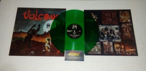 VULCANO -- Live LP GREEN, Importado