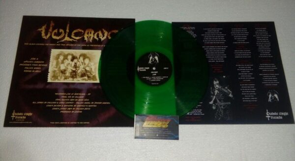 VULCANO -- Live LP GREEN, Importado - Imagem 2