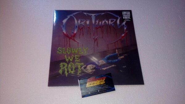 OBITUARY - Slowly We Rot - LP TURQUOISE