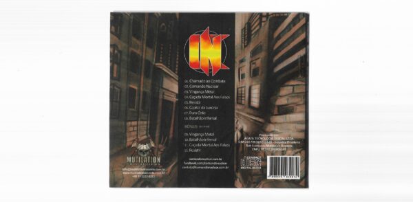 COMANDO NUCLEAR - Batalhão Infernal - Digipack - Imagem 2