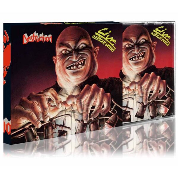 DESTRUCTION -  Live Without Sense - Slipcase + Poster