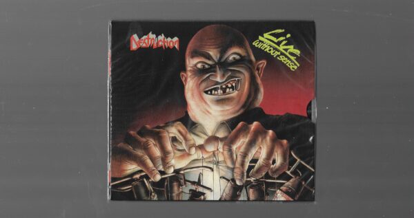 DESTRUCTION -  Live Without Sense - Slipcase + Poster - Imagem 3