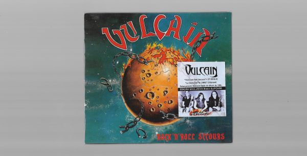 VULCAIN - Rock and Roll Secours" + 3 Bônus (Slipcase) Relançamento