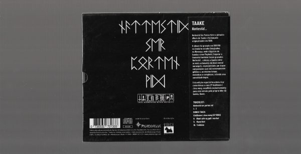 Taake - Nattestid Ser Porten Vid  ( Slipcase ) + OBI - Imagem 2