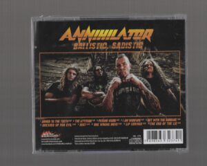 ANNIHILATOR – BALLISTIC, SADISTIC (NOVO ÁLBUM)