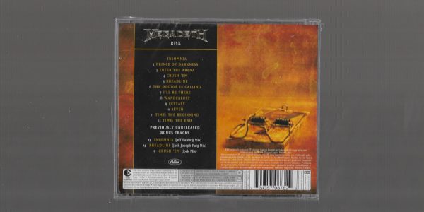 MEGADEATH ‎– Risk - Image 2