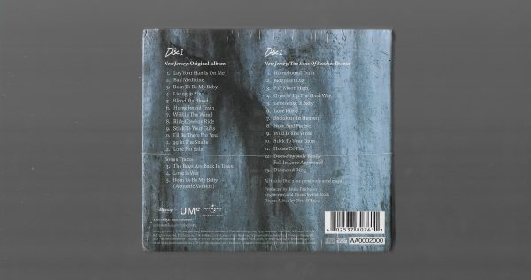 BON JOVI  - New Jersey - ( Digipack Duplo ) DELEXE EDITION - Imagem 2