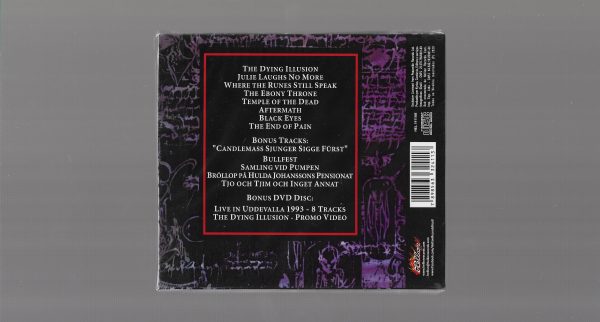 CANDLEMASS - Chapter VI - ( CD/DVD + SLIPCASE ) - Imagem 2