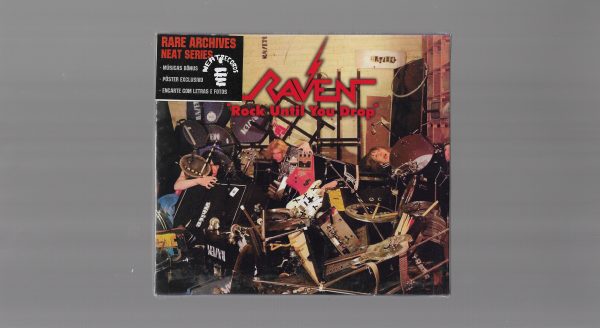 RAVEN - Rock Until You Drop ( Slipcase ) + Poster 36x36