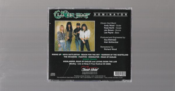 Cloven Hoof  - Dominator + 3 Bonus Tracks - Image 2