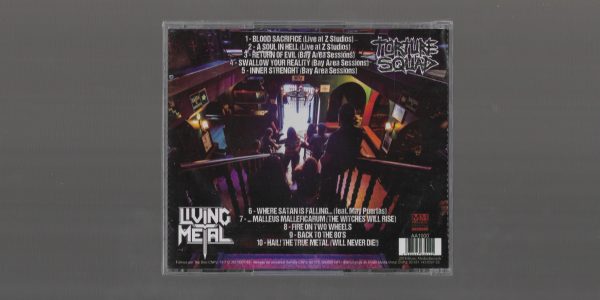 Torture Squad / Living Metal ‎– Living For Torture - Imagem 2