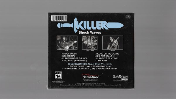 KILLER - Shock Wave ( Slipcase ) + Poster 36x36 - Image 2