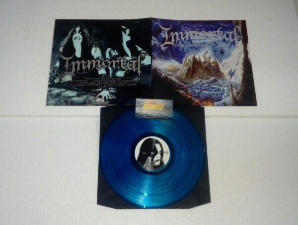 Immortal - At The Heart Of Winter Lp Blue Galaxy