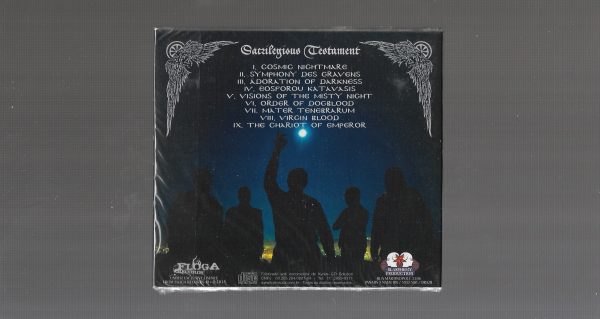 Katavasia ‎– Sacrilegious Testament - ( Digipack ) - Imagem 2