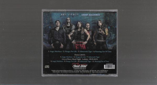 Axe Crazy ‎– Angry Machines - Image 2