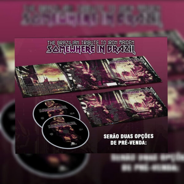 Somewhere In Brazil - the Brazilian Tribute Iron Maiden - ( Digipack )