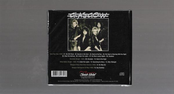 Glasgow ‎– Zero Four One -  ( Digibook ) - Image 2