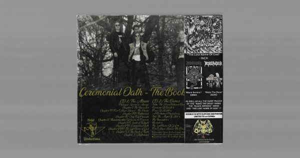 CEREMONIAL OATH - BOOK OF TRUTH (2 CDS)  - ( Slipcase + Poster ) Ultimas peças - Imagem 2