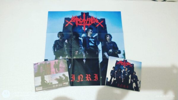 Sarcófago ‎– I.N.R.I. - ( Slipcase + Poster 36x36 )