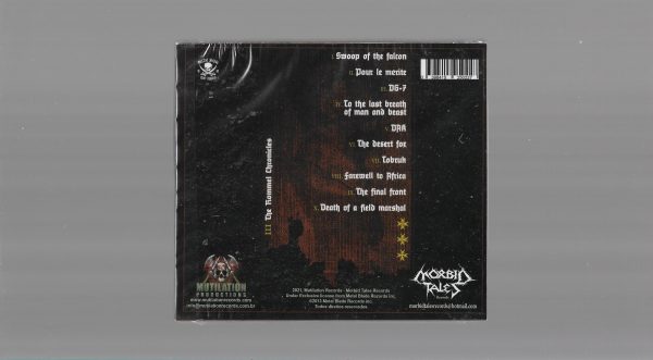 Hail Of Bullets ‎– III The Rommel Chronicles - ( Slipcase ) - Imagem 2