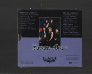 Savage Grace ‎– Master Of Disguise – ( Slipcase CD Duplo )