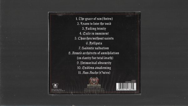 Desaster ‎– Churches Without Saints - ( Slipcase ) - Imagem 2