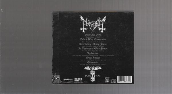 Mayhem ‎– Atavistic Black Disorder // Kommando ( Slipcase ) - Imagem 2