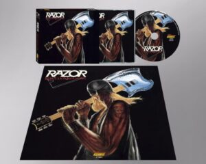 RAZOR – Executioners Song – ( Slipcase + Poster 36×36 + Alto Relevo )