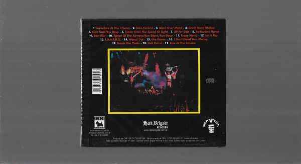 Raven – Live At The Inferno - ( Slipcase + Poster) - Image 2