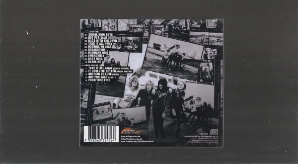 Girlschool – Demolition - ( Slipcase + Poster 24x24 ) - Image 2