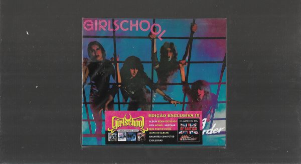 Girlschool ‎– Screaming Blue Murder - ( Slipcase + Poster 24x24 )