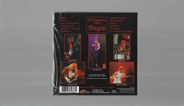 King Diamond – In Concert 1987 Abigail - ( Gatefold Sleeve ) - Image 2